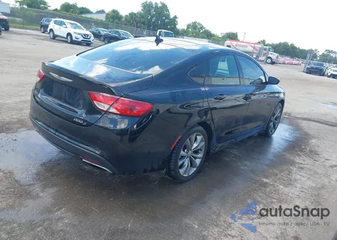 2015 Chrysler 200 S from USA, damaged, VIN 1C3CCCBB6FN626222